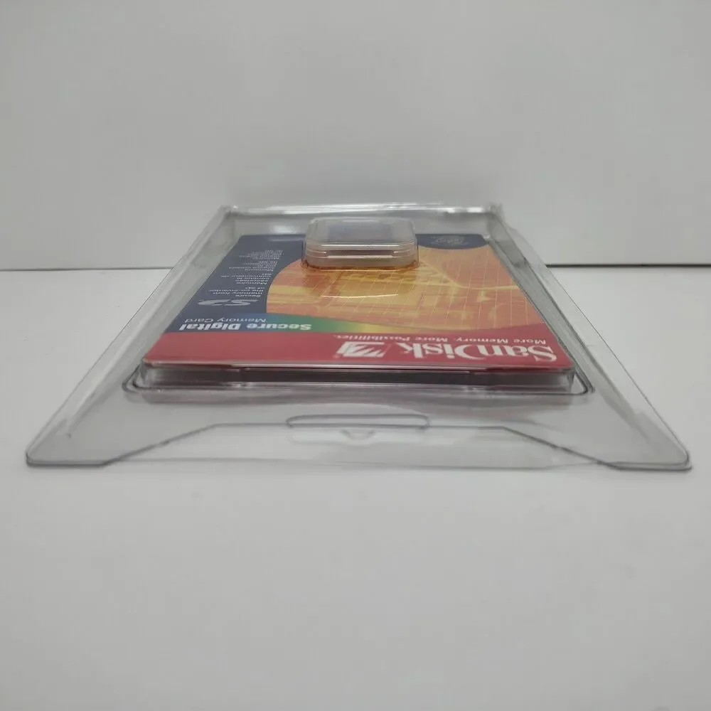 New Sealed Vintage SanDisk 64MB SD Memory Card  Early 2000s Tech Collector